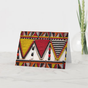 Maasai stamhoofd kaart