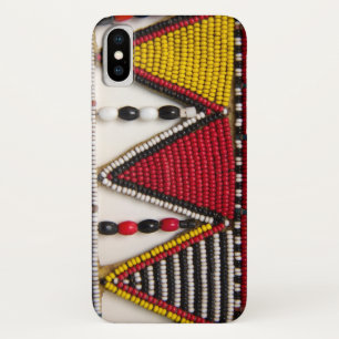 Maasai-stamkralewerk iPhone X Hoesje