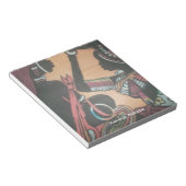 Maasai Traditie en Cultuur Patroon Art Design Notitieblok (Schuin)