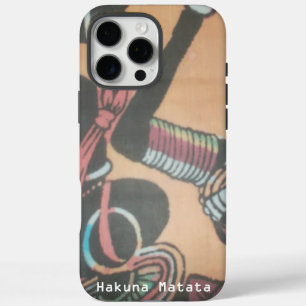 Maasai Traditie en Cultuur Patroon Kunst Design iPhone 16 Pro Max Hoesje