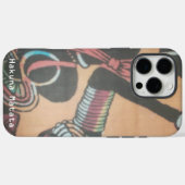 Maasai Traditie en Cultuur Patroon Kunst Design Case-Mate iPhone Case (Achterkant (horizontaal))