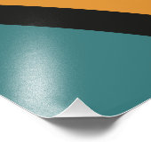 Maasai Warrior Foto Afdruk (Hoek)