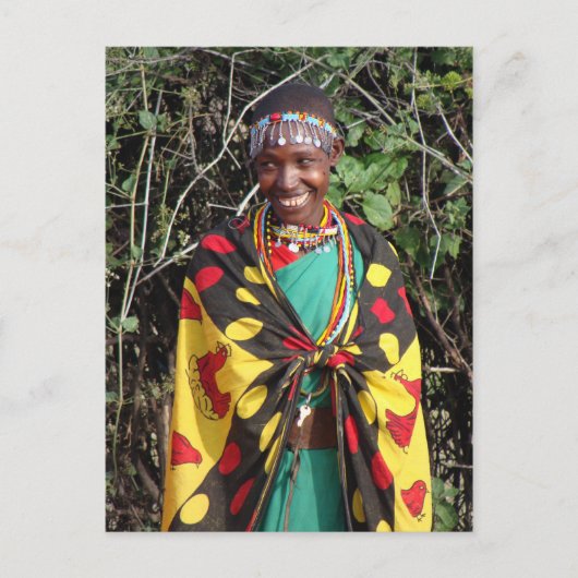 Maasai Women - 2 Briefkaart (Voorkant)