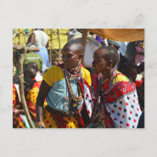 Maasai Women Briefkaart