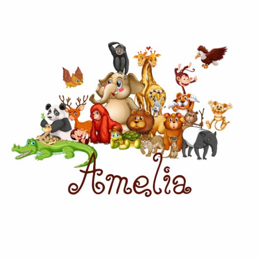 Maasmagneet van gepersonaliseerd Kind Fotobeeldje Magneet (Voorkant)