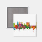 Maastricht The Netherlands Skyline Magneet (Voorkant / Achterkant)