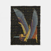 Ma'at Goddess Fleece Blanket (Voorkant)