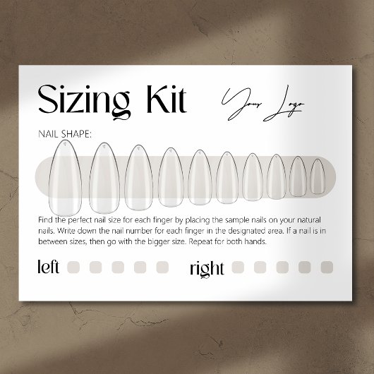 Maat Kit Press-On Nails Modern Bedankkaart