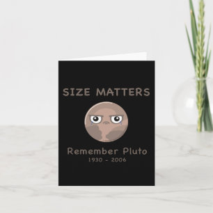Maat S Onthoud Pluto Meme Slogan Sticker Kaart