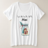 Maat XXL op maat oma vakantie comfortabel T-shirt (Design voorkant)