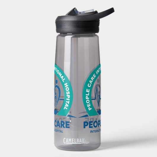 Maatflesje voor aangepaste Logo Waterfles (Links)