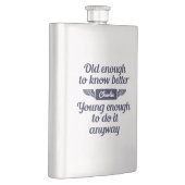 maatkolf "Old & Young" Heupfles (Rechts)