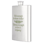 maatkolf "Old & Young" Heupfles (Links)