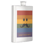 maatkolf voor Mustache Pride Heupfles (Rechts)