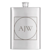 Maatkolf voor roestvrij staal flacon (Voorkant)