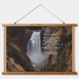 Maatregel van het Inspirerend Succes Hangend Wandkleed