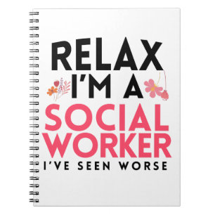 Maatschappelijk Arbeid Funny Gag Gift Masters Work Notitieboek