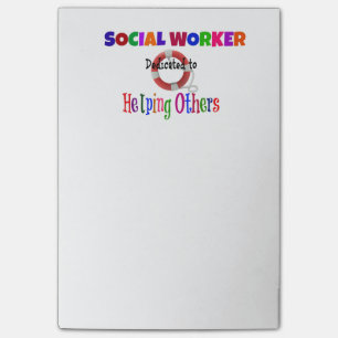 Maatschappelijk Arbeider die bestemd is om anderen Post-it® Notes