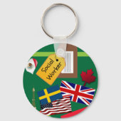 Maatschappelijk Arbeider, Wereldreiziger Sleutelhanger (Achterkant)