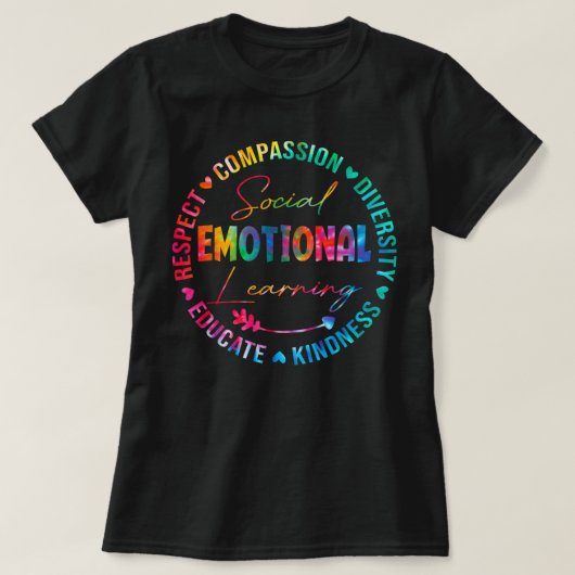 Maatschappelijk Emotioneel Leren Hartadviseur lera T-shirt