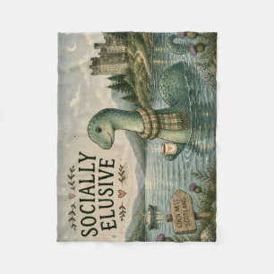 Maatschappelijk ontoegankelijke Nessie knusse cryp Fleece Deken