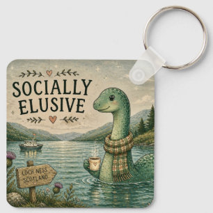 Maatschappelijk ontoegankelijke Nessie knusse cryp Sleutelhanger