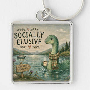 Maatschappelijk ontoegankelijke Nessie knusse cryp Sleutelhanger