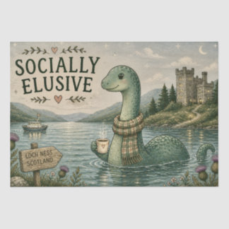 Maatschappelijk ontoegankelijke Nessie knusse cryp Tissuepapier