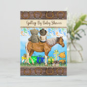 Maatschappelijk ver rijden met of per post in Baby Kaart (Staand voorkant)