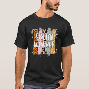Maatschappelijk werker Funny Maatschappelijk werkl T-shirt
