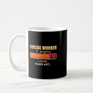 Maatschappelijk werker In Vooruitgang Sociaal Werk Koffiemok