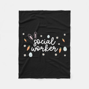 Maatschappelijk werker Paasschool Sociaal werk Bun Fleece Deken