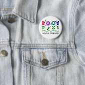 maatschappelijk werker ronde button 5,7 cm (In situ)