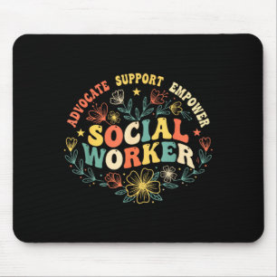 Maatschappelijk werker sociaal werk maand grappig muismat