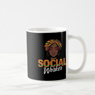 Maatschappelijk Werker Sociaal Werk Vrouwen Meisje Koffiemok