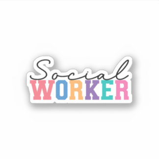 Maatschappelijk Werker Sticker
