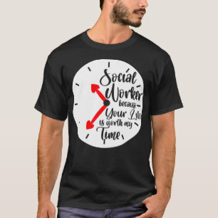 maatschappelijk werker t-shirt