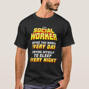 Maatschappelijk werker t-shirt