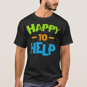 Maatschappelijke werker voor vrijwilligers in de g t-shirt