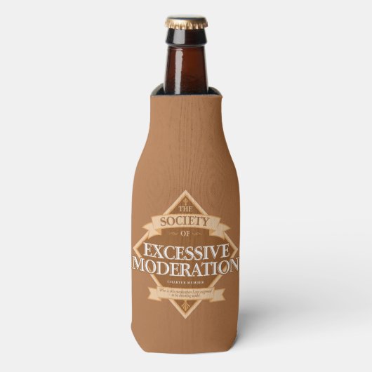 Maatschappij van Overdreven Matigheid Flesjeskoeler (Fles Voorkant)