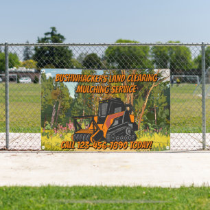 Maatwerk Grondopruimings Mulchservice Bedrijf Spandoek