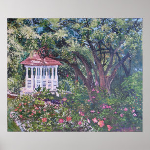 Mabel Davis Roos Garden van Zilker Park Poster
