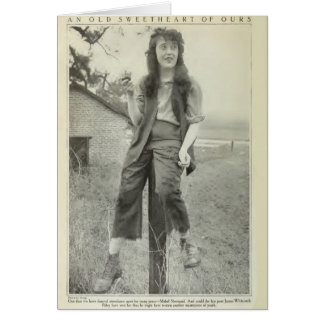 Mabel Normand 1917 productiefotografie