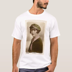 Mabel Normand kleurenportret T-shirt