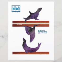 Mabell's Zoo Seals Cutout