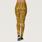Mabon Equinox-eiken bladeren Leggings (Achterkant)