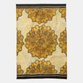 Mabon Equinox-eiken bladeren Theedoek (Verticaal)