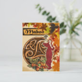 Mabon Pagan Fantasy Art Briefkaart (Staand voorkant)