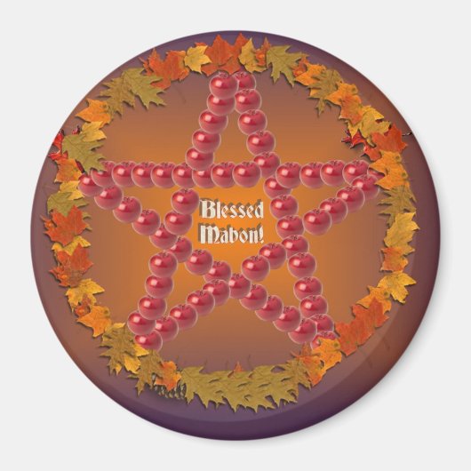 Mabon Pentakel Magneet (Voorkant)