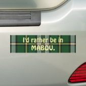 Mabou-bumpersticker Bumpersticker (Op auto)